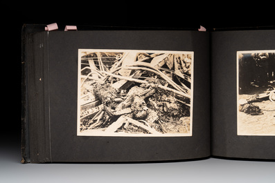 (Graphic content!) A photo album of Japanese military personnel and military operations in China, 1st half 20th C.
