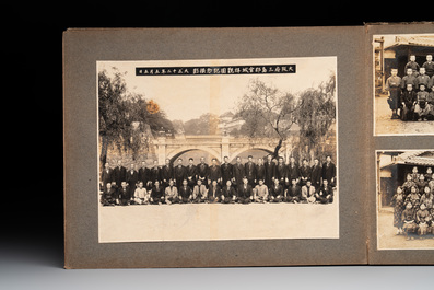 Six photo albums with sights, landmarks and people of Japan, 1st half 20th C.