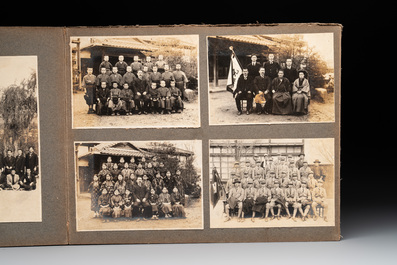 Six photo albums with sights, landmarks and people of Japan, 1st half 20th C.