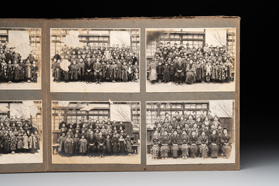 Six photo albums with sights, landmarks and people of Japan, 1st half 20th C.