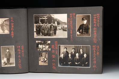 Six photo albums with sights, landmarks and people of Japan, 1st half 20th C.