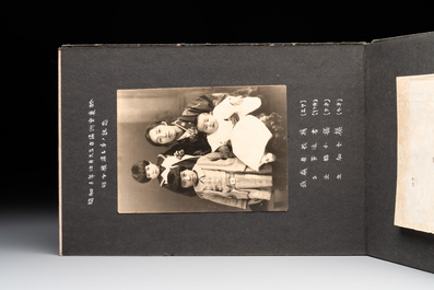 Six photo albums with sights, landmarks and people of Japan, 1st half 20th C.