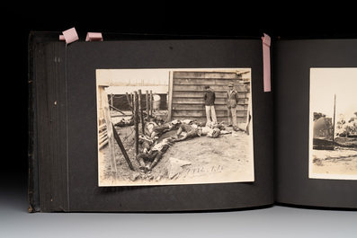 (Graphic content!) A photo album of Japanese military personnel and military operations in China, 1st half 20th C.