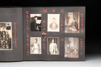 Six photo albums with sights, landmarks and people of Japan, 1st half 20th C.
