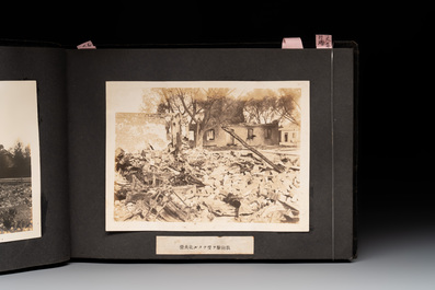 (Graphic content!) A photo album of Japanese military personnel and military operations in China, 1st half 20th C.