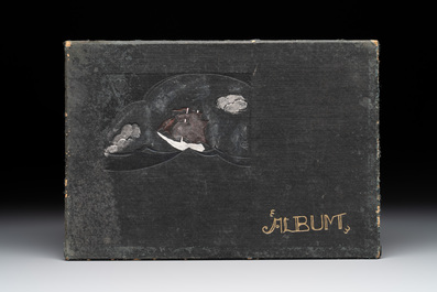 Six photo albums with sights, landmarks and people of Japan, 1st half 20th C.
