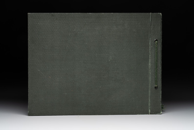 Six photo albums with sights, landmarks and people of Japan, 1st half 20th C.