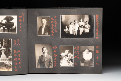 Six photo albums with sights, landmarks and people of Japan, 1st half 20th C.