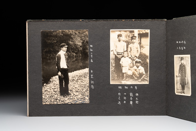 Six photo albums with sights, landmarks and people of Japan, 1st half 20th C.