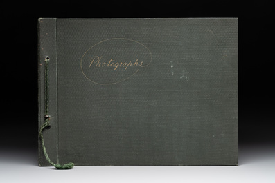Six photo albums with sights, landmarks and people of Japan, 1st half 20th C.