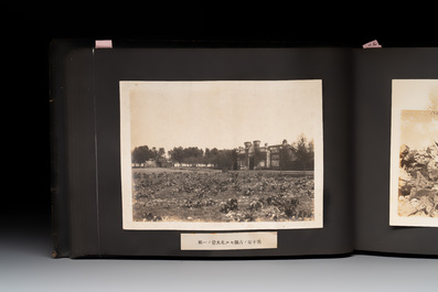 (Graphic content!) A photo album of Japanese military personnel and military operations in China, 1st half 20th C.