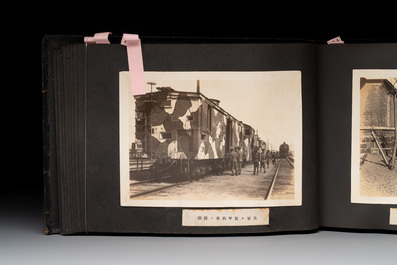 (Graphic content!) A photo album of Japanese military personnel and military operations in China, 1st half 20th C.