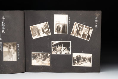 Six photo albums with sights, landmarks and people of Japan, 1st half 20th C.