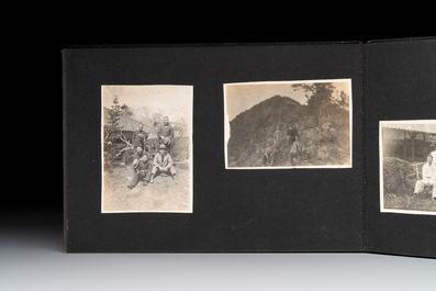 Six photo albums with sights, landmarks and people of Japan, 1st half 20th C.