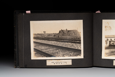 (Graphic content!) A photo album of Japanese military personnel and military operations in China, 1st half 20th C.