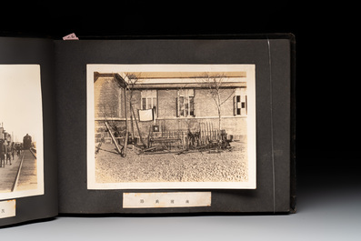 (Graphic content!) A photo album of Japanese military personnel and military operations in China, 1st half 20th C.