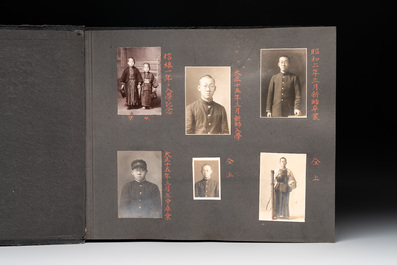 Six photo albums with sights, landmarks and people of Japan, 1st half 20th C.