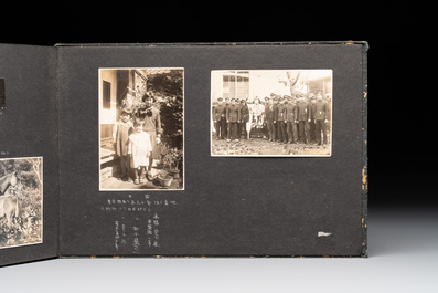 Six photo albums with sights, landmarks and people of Japan, 1st half 20th C.
