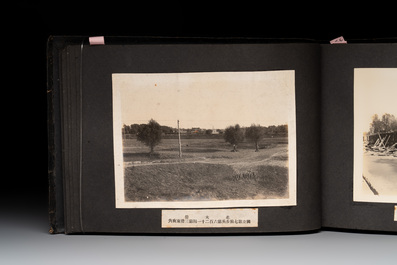 (Graphic content!) A photo album of Japanese military personnel and military operations in China, 1st half 20th C.
