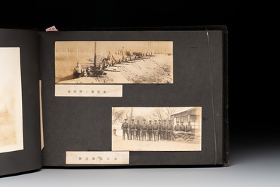 (Graphic content!) A photo album of Japanese military personnel and military operations in China, 1st half 20th C.