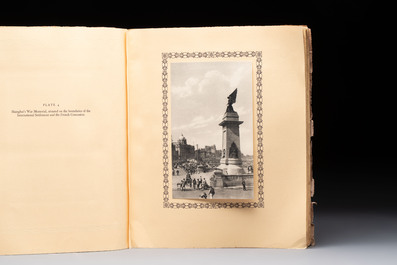 'Shanghai of To-day', dated 1930, and a large collection of travel photographs through China, 2nd quarter 20th C.