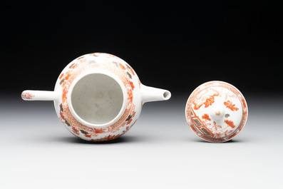 A Chinese verte-Imari 'Governor Duff' teapot, Yongzheng