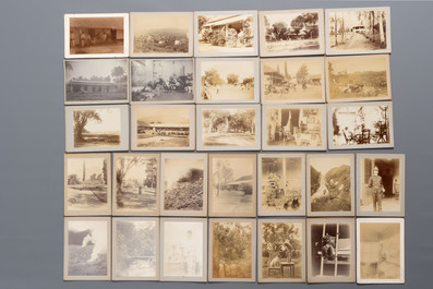 A collection of 54 amateur photographs from the Dutch East Indies (Indonesia), dated 1897-1899
