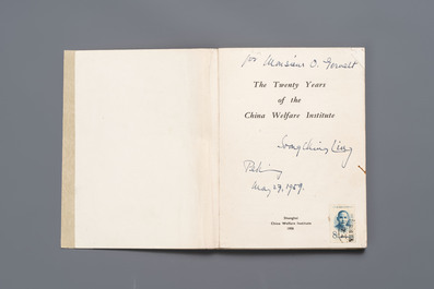 A collection of documents, letters and books relating to Soong Ching-ling 宋庆龄, 20th C.