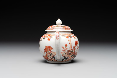 A Chinese verte-Imari 'Governor Duff' teapot, Yongzheng