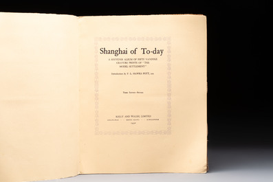 'Shanghai of To-day', dated 1930, and a large collection of travel photographs through China, 2nd quarter 20th C.