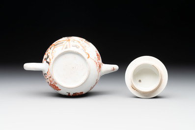 A Chinese verte-Imari 'Governor Duff' teapot, Yongzheng