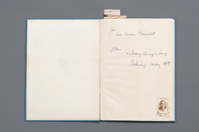 A collection of documents, letters and books relating to Soong Ching-ling 宋庆龄, 20th C.