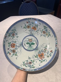 A Chinese doucai 'floral' dish, Yongzheng