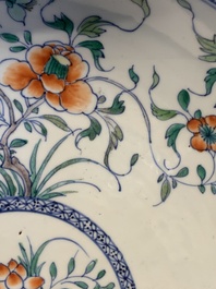 A Chinese doucai 'floral' dish, Yongzheng