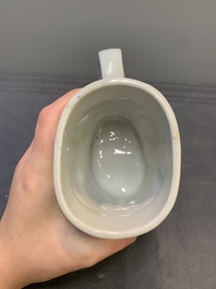 A rare Chinese export porcelain 'Neptune' mug, Qianlong, ca. 1785