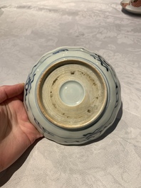 A collection of 20 Japanese Imari, blue and white wares, 18th C. and later