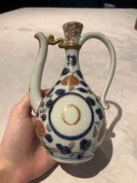 A collection of 20 Japanese Imari, blue and white wares, 18th C. and later