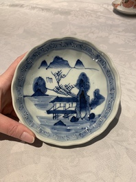 A collection of 20 Japanese Imari, blue and white wares, 18th C. and later
