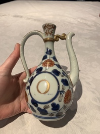 A collection of 20 Japanese Imari, blue and white wares, 18th C. and later