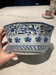 A collection of 20 Japanese Imari, blue and white wares, 18th C. and later
