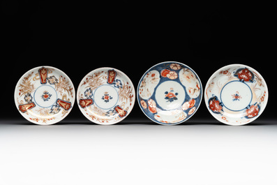 A collection of 22 Japanese Imari wares, 17/19th C.