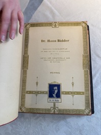 'The Great International Golden Book': portraits of distinguished Chinese and foreign residents, dated 1938