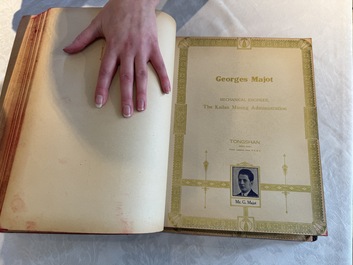 'The Great International Golden Book': portraits of distinguished Chinese and foreign residents, dated 1938