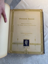 'The Great International Golden Book': portraits of distinguished Chinese and foreign residents, dated 1938