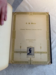 'The Great International Golden Book': portraits of distinguished Chinese and foreign residents, dated 1938