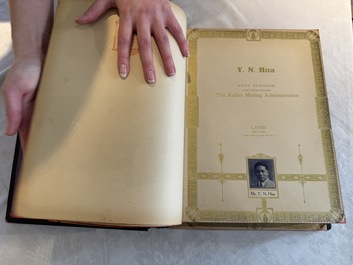 'The Great International Golden Book': portraits of distinguished Chinese and foreign residents, dated 1938