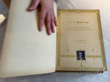 'The Great International Golden Book': portraits of distinguished Chinese and foreign residents, dated 1938