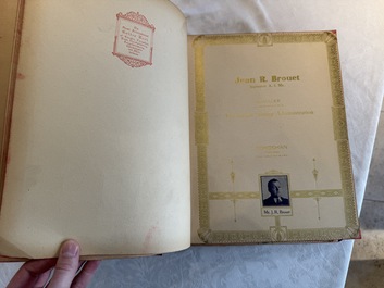 'The Great International Golden Book': portraits of distinguished Chinese and foreign residents, dated 1938