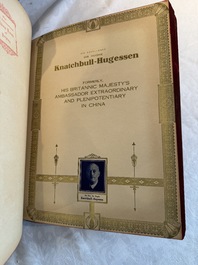'The Great International Golden Book': portraits of distinguished Chinese and foreign residents, dated 1938