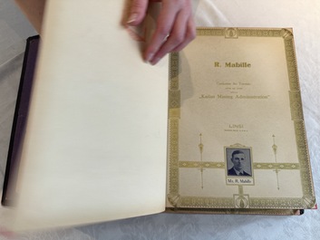 'The Great International Golden Book': portraits of distinguished Chinese and foreign residents, dated 1938